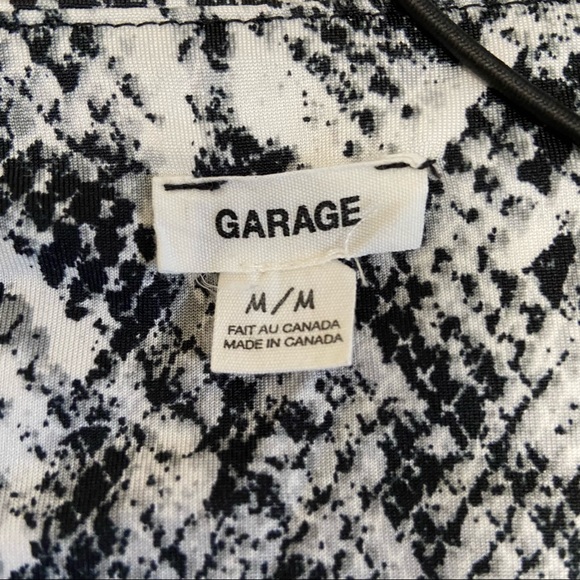 GARAGE Snake Print Tank Top - Size:M - Picture 5 of 8